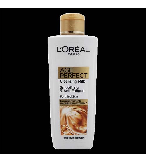Loreal Paris Age Perfect Smoothing and Anti-Fatigue Cleansing Milk 200ml